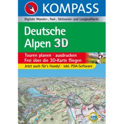 Kompass Wanderkarte